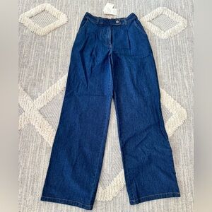 Skies are Blue Washed Denim Pants